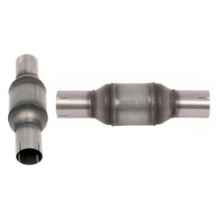Piper exhaust Universal 100 CPSI 102mm 2 inch entryexit - 102mm Dia x 80mm Long-slotted, Piper Exhaust, SC12200S
